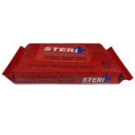 Steri Plus Antibacterial Wipes (40 N) - Pack of 3
